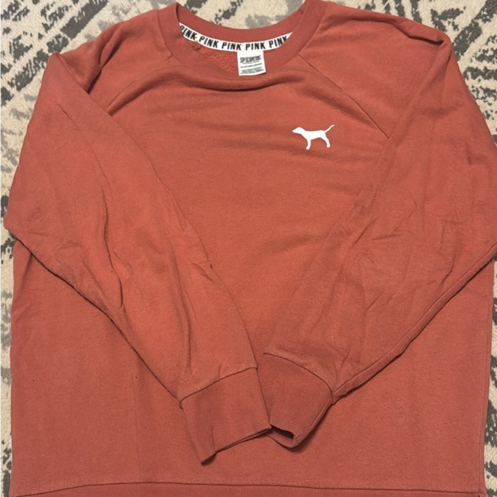 Victoria's Secret Pink Rust Pullover
